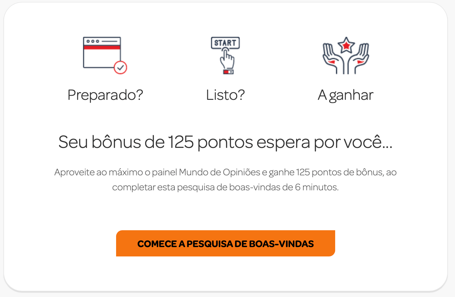 pesquisa boas-vindas em Mundo de Opiniões