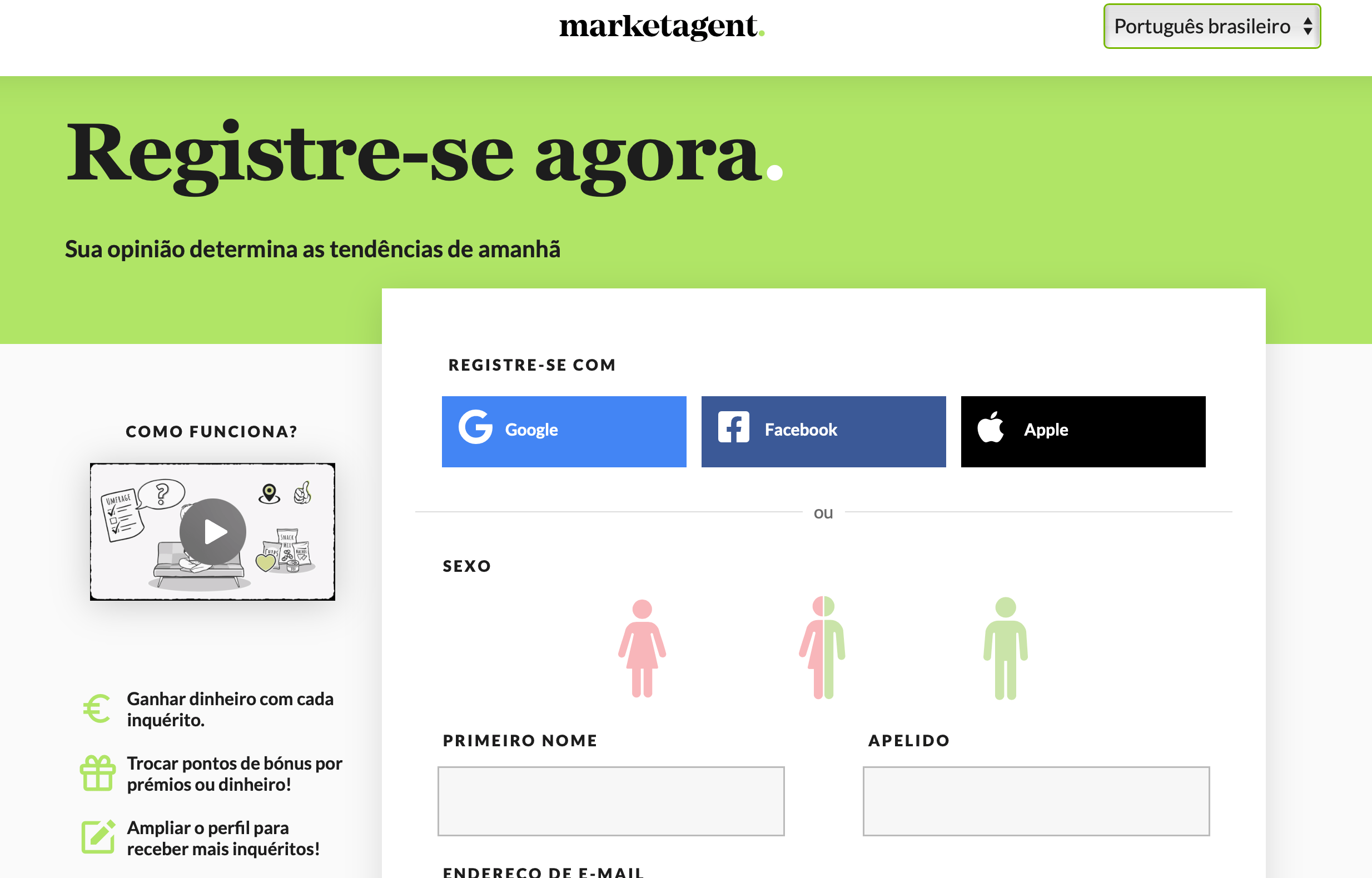 Cadastro MarketAgent